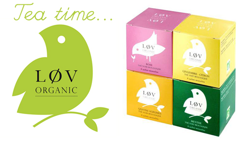 Tea time with Lov Organic!