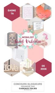 concours cadeaux saint valentin cadeaux folies