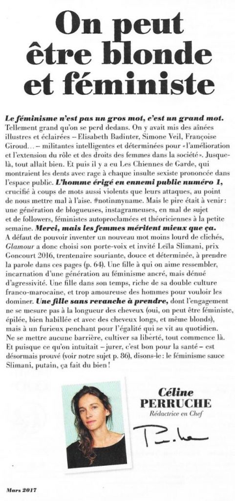 Humeurs // Glamour et son discours antiféministes  Le So Girly Blog