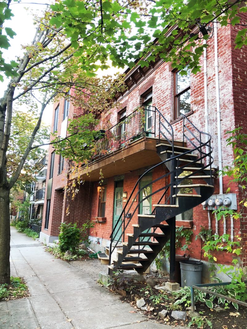 maisons le plateau montréal