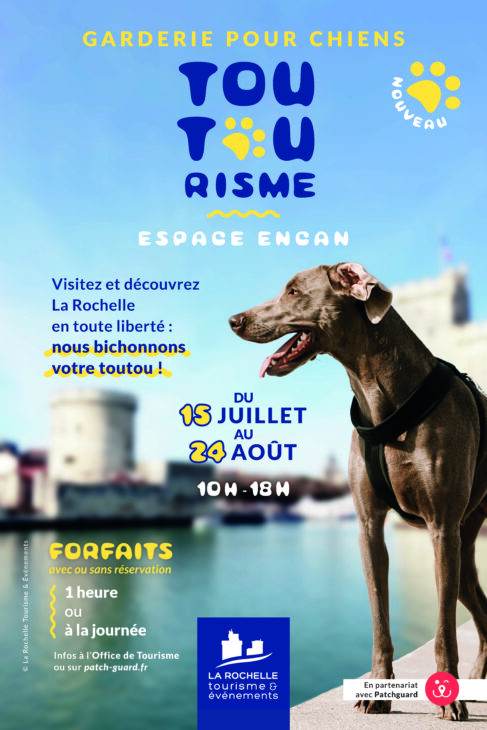 garderie la rochelle avec son chien